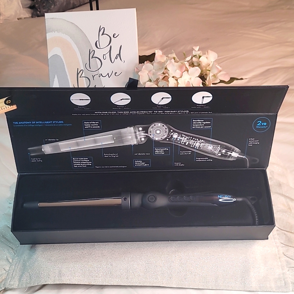 Neuro Angle Bendable Titanium Curling Iron, Hair Accessory HAIR TOOLS - Picture 3 of 9